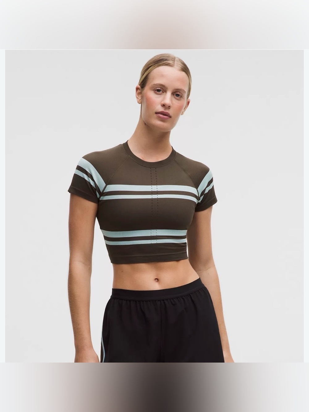 Lululemon Swiftly Tech Cropped Short Sleeve Shirt 2.0 NWT!